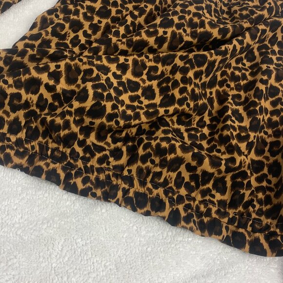 Zenobia – Leopard Print Strap/Off Shoulder Blouse – Plus size 3x – Woman - Picture 8 of 11